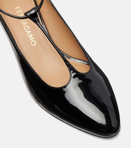 Escarpins Tania 40 en cuir verni - Ferragamo - Modalova