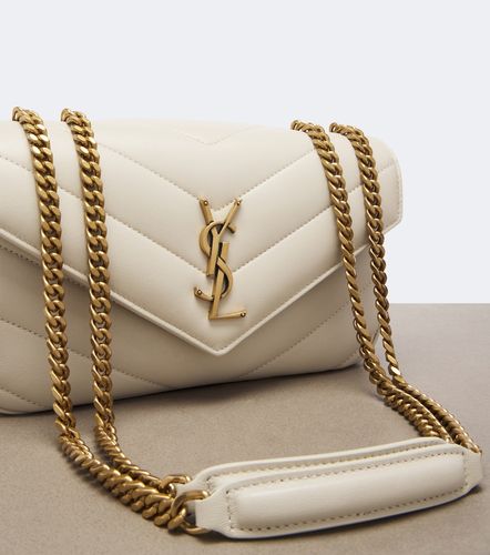 Sac porté épaule Loulou Small en cuir - Saint Laurent - Modalova