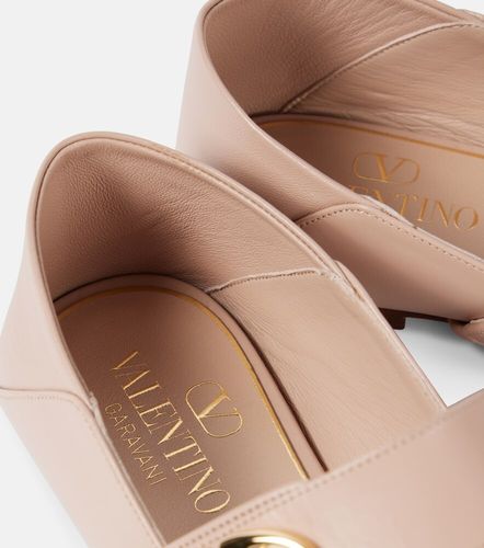 Ballerines Mary Jane VLogo Locker en cuir - Valentino Garavani - Modalova