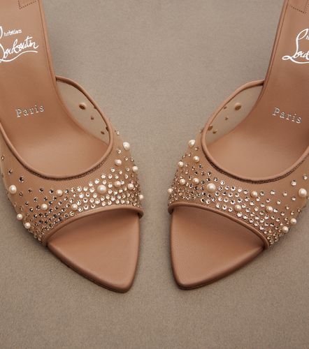 Mules Miss Z Degrastrass Perla en résille - Christian Louboutin - Modalova