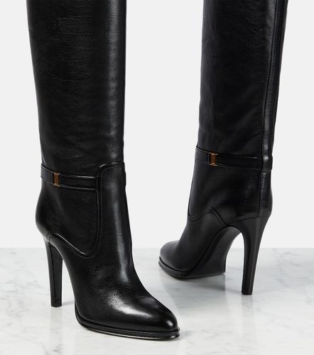 Bottes Diane 105 en cuir - Saint Laurent - Modalova