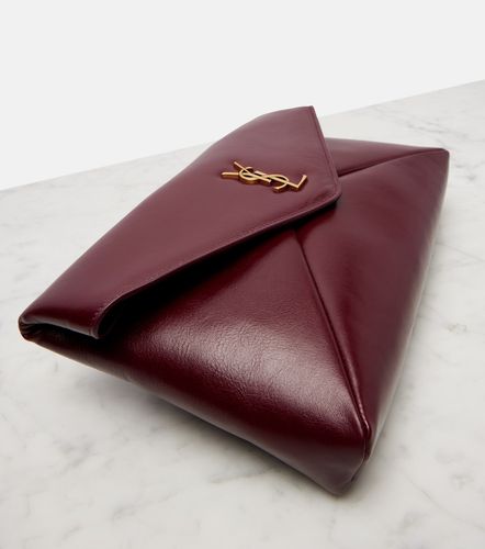 Pochette Cassandre en cuir - Saint Laurent - Modalova