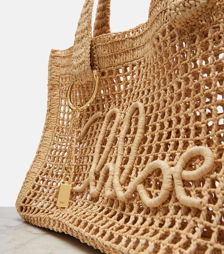 Chloé Cabas Summer Banana East-West en raphia - Chloe - Modalova