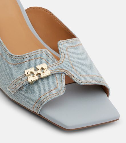 Ganni Mules compensées Butterfly - Ganni - Modalova