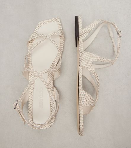 Sandales Ayla en cuir embossé - Jimmy Choo - Modalova