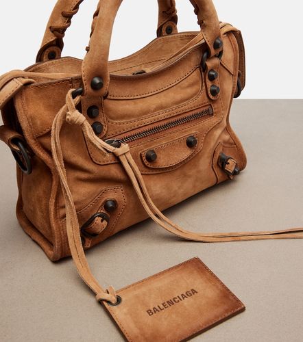 Balenciaga Sac Le City Mini en daim - Balenciaga - Modalova