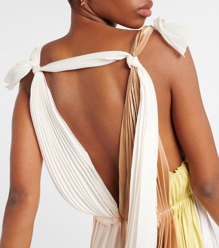 Robe longue asymétrique - Victoria Beckham - Modalova
