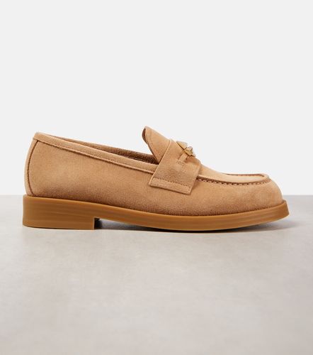 Mocassins Maddie Diamond en daim - Jimmy Choo - Modalova
