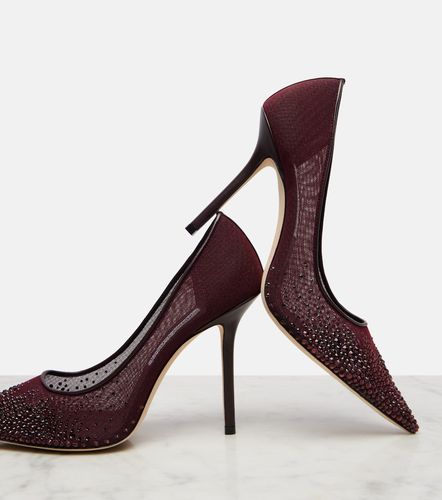 Escarpins Love 100 à cristaux - Jimmy Choo - Modalova