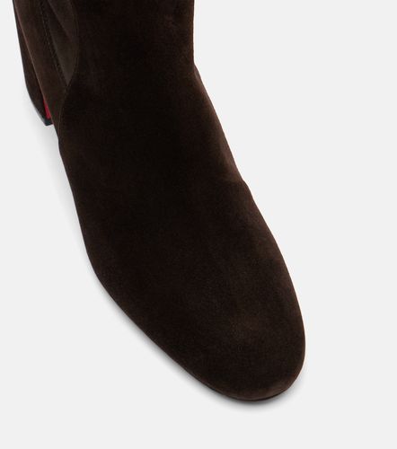 Bottes Jane 85 en daim - Christian Louboutin - Modalova