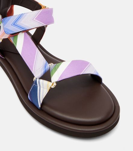 Sandales Maud Chevron en sergé - Missoni - Modalova