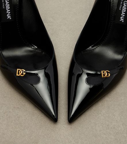 Escarpins DG en cuir verni - Dolce&Gabbana - Modalova