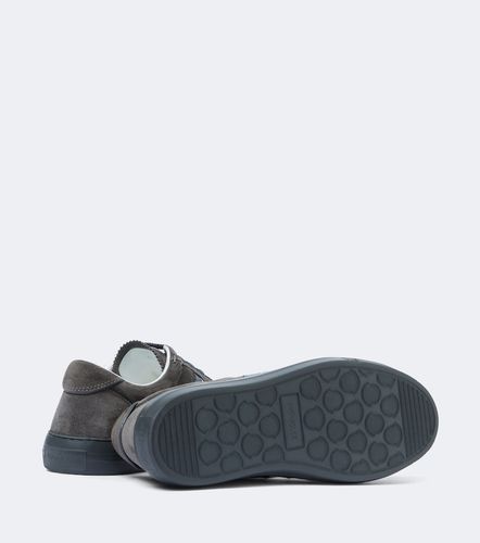 Baskets New Monaco en suède - Moncler - Modalova