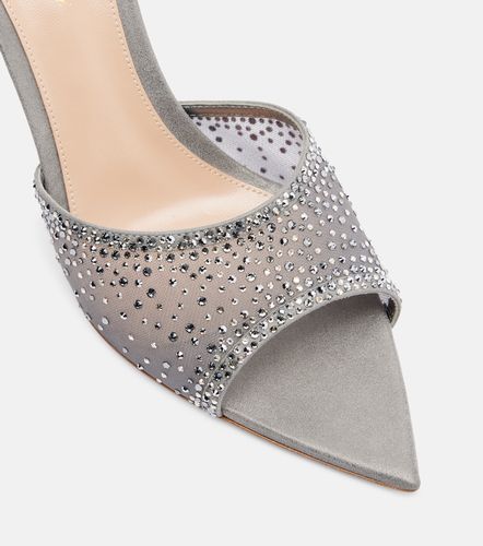 Mules Rania 85 à ornements - Gianvito Rossi - Modalova