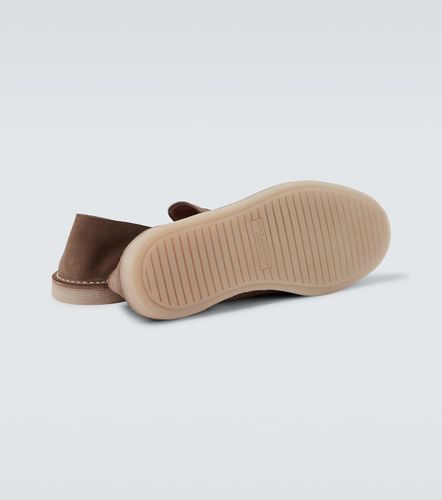 Mocassins New Florio Ideal en daim - Dolce&Gabbana - Modalova