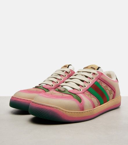 Gucci Baskets Screener en cuir - Gucci - Modalova