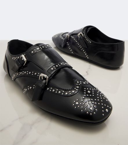 Fendi Derbies en cuir à clous - Fendi - Modalova
