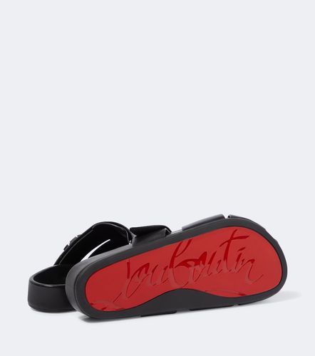 Slippers Abubizz en cuir - Christian Louboutin - Modalova