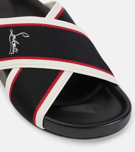 Mules Hot Cross Bizz à rubans - Christian Louboutin - Modalova
