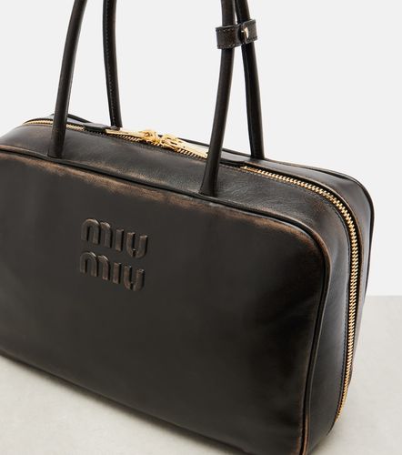 Miu Miu Sac Beau en cuir à logo - Miu Miu - Modalova