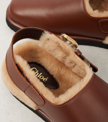 Chloé Mules Nil en cuir - Chloe - Modalova