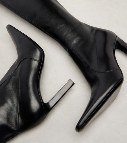 Bottes Francoise 95 en cuir - Saint Laurent - Modalova