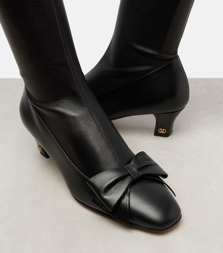 Cuissardes Bowow 45 en cuir - Valentino Garavani - Modalova