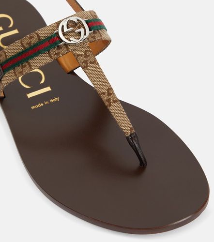 Gucci Tongs en cuir - Gucci - Modalova