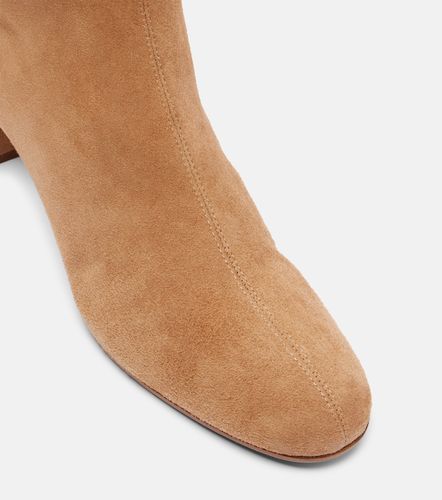 Bottes Saint Honore 50 en daim - Aquazzura - Modalova
