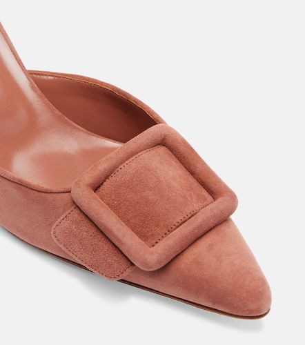 Mules Maysale 50 en daim - Manolo Blahnik - Modalova