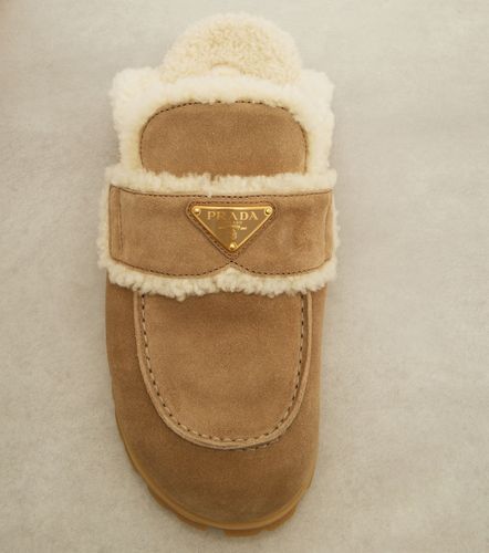 Prada Mules en daim - Prada - Modalova