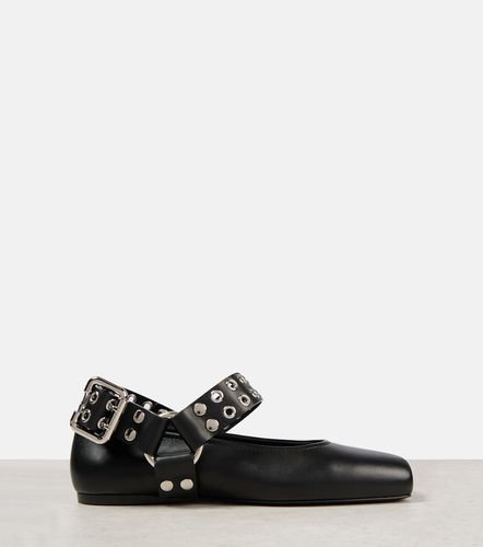 Alaïa Ballerines en cuir à ornements - Alaia - Modalova