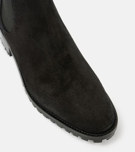 Bottines Chelsea Chelata en daim - Manolo Blahnik - Modalova