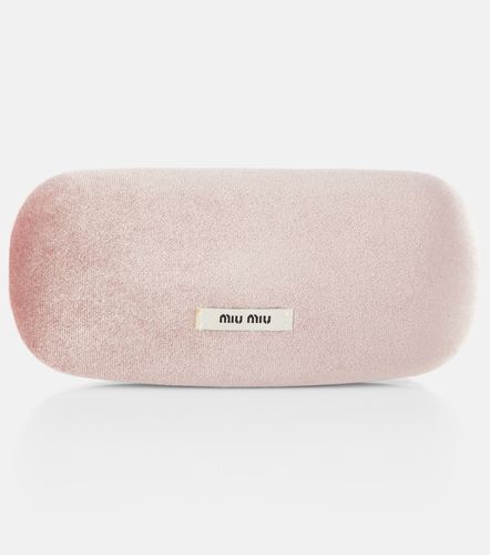 Miu Miu Lunettes ovales - Miu Miu - Modalova