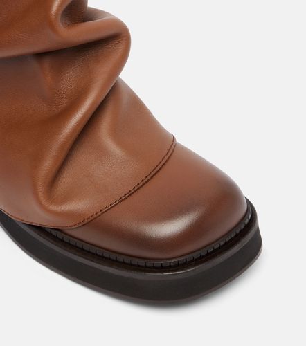 Bottines Mini Robin en cuir - The Attico - Modalova