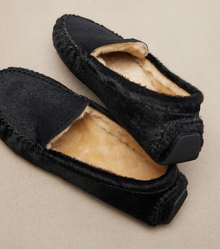 Mocassins Lucca en cuir façon poulain - The Row - Modalova