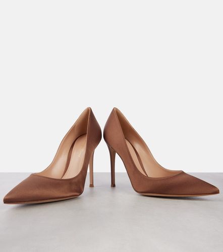 Escarpins Gianvito 105 en satin - Gianvito Rossi - Modalova