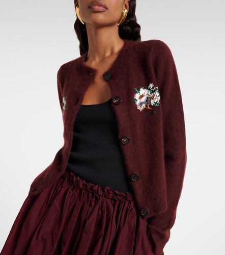 Cardigan en cachemire et coton à perles - Shushu/Tong - Modalova
