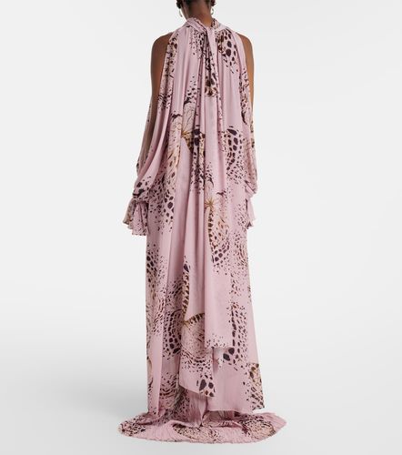 Blouse asymétrique à imprimé - Blumarine - Modalova