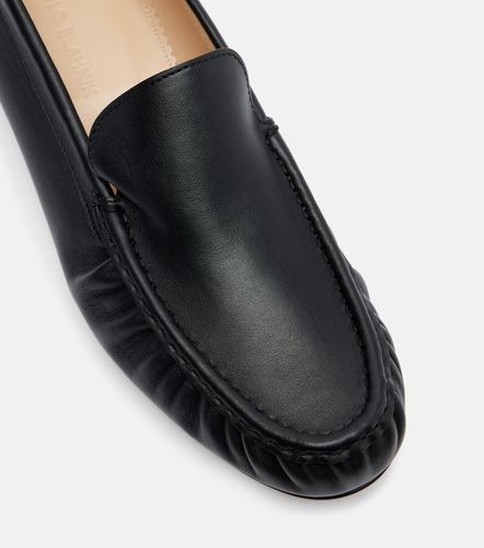 Mocassins Leonda en cuir - Manolo Blahnik - Modalova