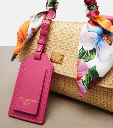 Sac Sicily Small en raphia - Dolce&Gabbana - Modalova