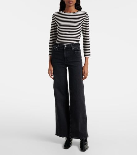 Jean ample Le Slim Palazzo à taille haute - Frame - Modalova