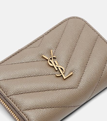 Porte-cartes Cassandre en cuir matelassé - Saint Laurent - Modalova