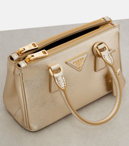 Sac à main Galleria Mini en cuir métallisé - Prada - Modalova