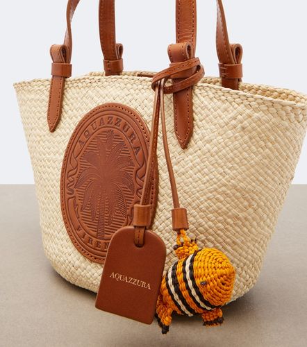 Cabas Tropical Mini en raphia - Aquazzura - Modalova