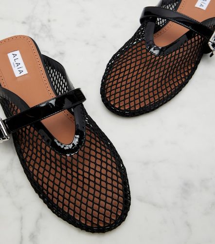 Alaïa Mules à finitions en cuir - Alaia - Modalova