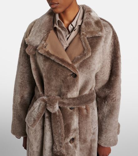 Manteau portefeuille en shearling - Brunello Cucinelli - Modalova