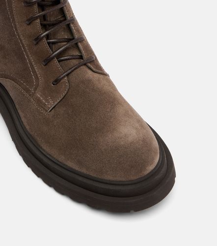 Bottines à lacets Monili en daim - Brunello Cucinelli - Modalova