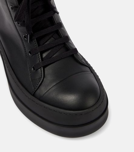 Baskets Mega Bumper en cuir - Rick Owens - Modalova