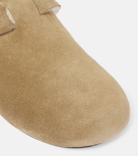 Mules Mirvin en daim et shearling - Isabel Marant - Modalova